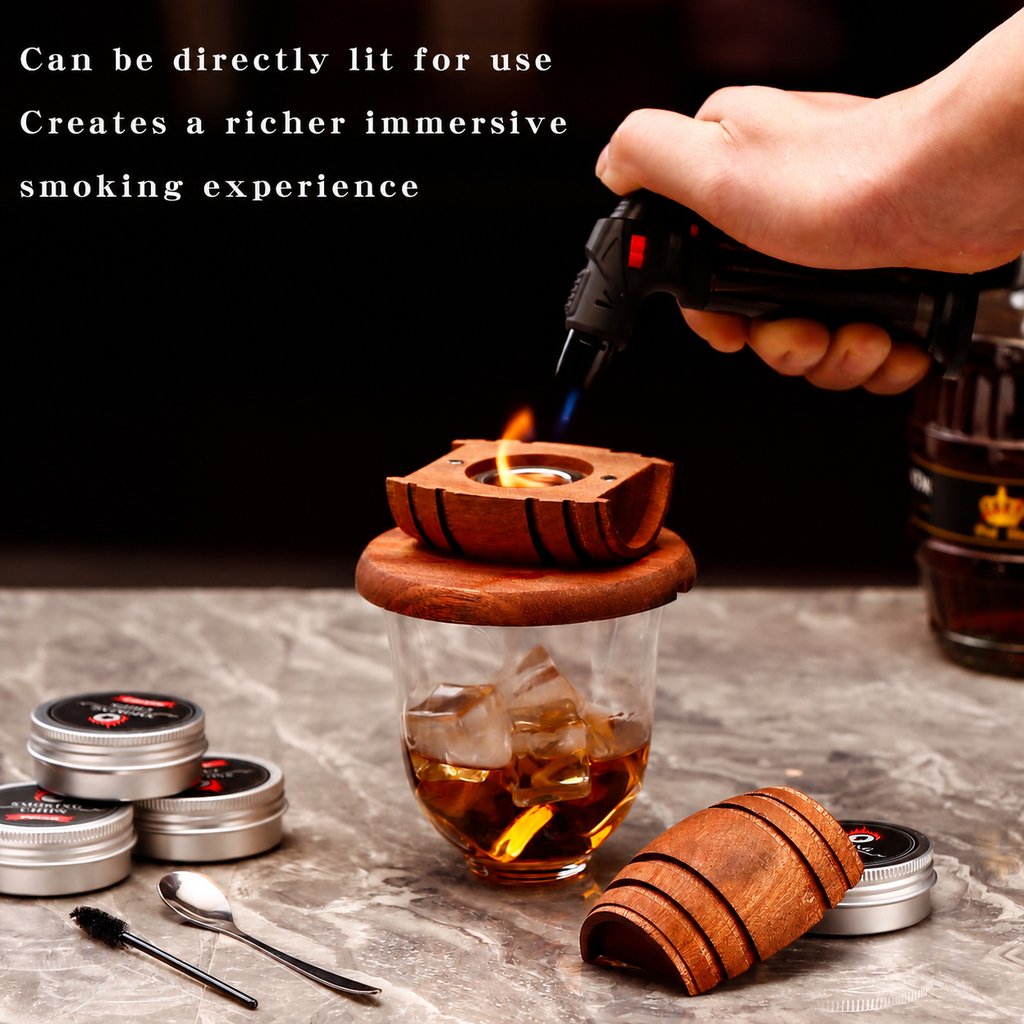 Cocktail Smoker Kit with Wood Chips