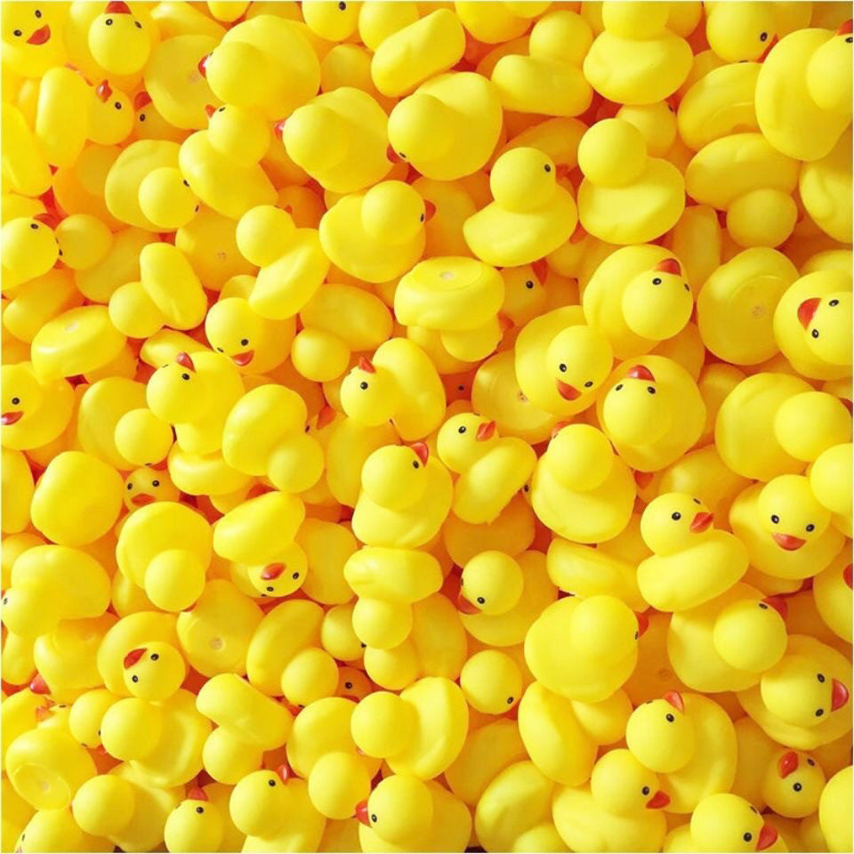 Mini Yellow Duck Stress-Relief Toy