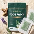 WakeSecret Natural Foot Patch – Promote Relaxation, De-Stress & Sleep Support | Overnight Herbal Foot Detox Patch with Warming Care to Soothe, Refresh & Rebalance Feet – Ashwagandha, Lavender, Magnesium, GABA, Valerian Root