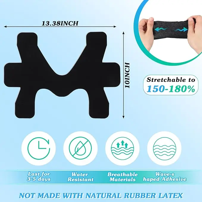 10 Pcs Precut Kinesiology Tape for Ankle Cotton Breathable Elastic Athletic Tape Pain Relief Minimize Ankle Sprain Provides Support and Stability for Ligament and Muscle Marathon Use(Beige), Sports Protection, Orthopedic Support Protective Gear sohochic,,