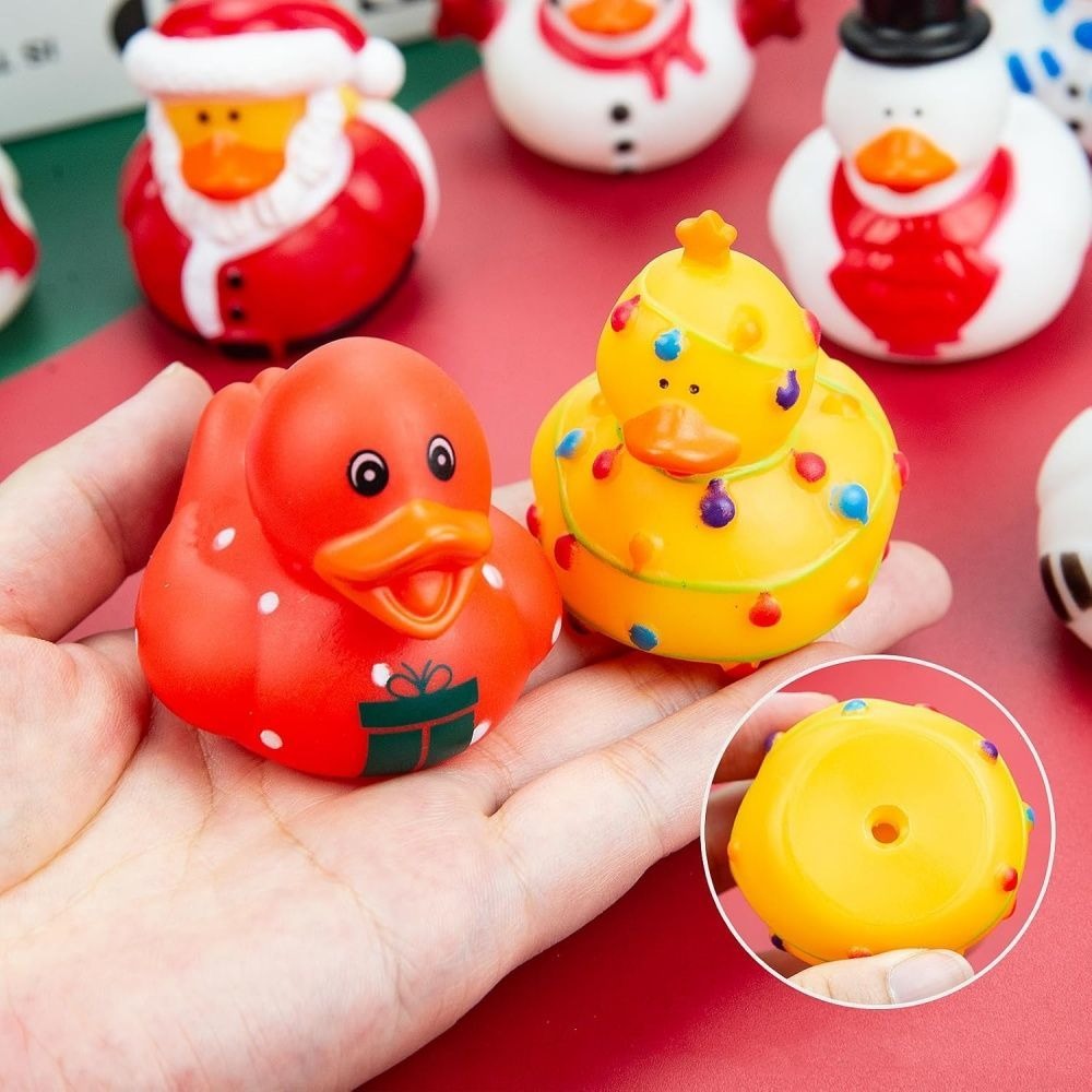 6cm Spooky Rubber Duck Bath Toy