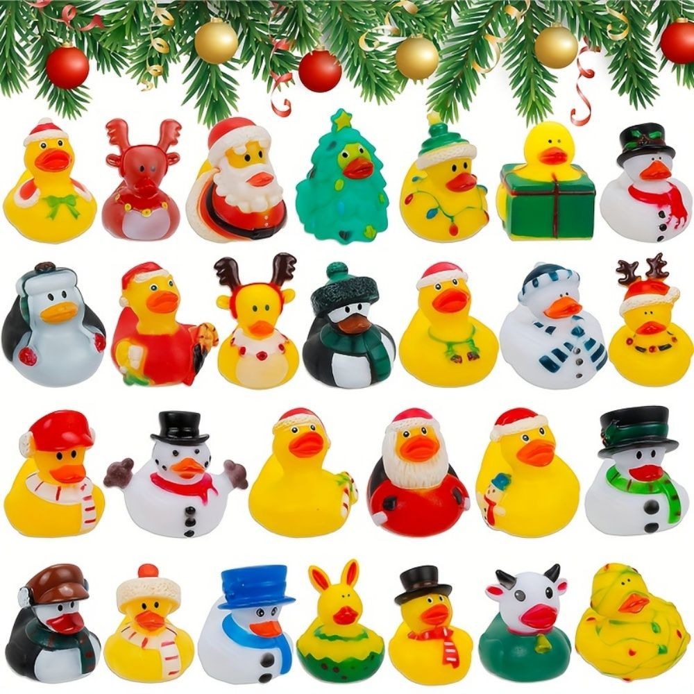 6cm Spooky Rubber Duck Bath Toy
