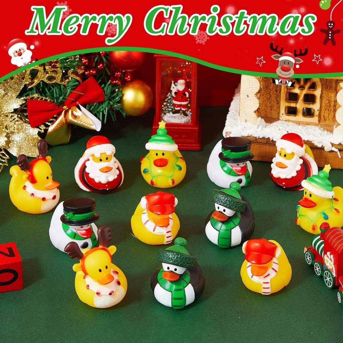 6cm Spooky Rubber Duck Bath Toy