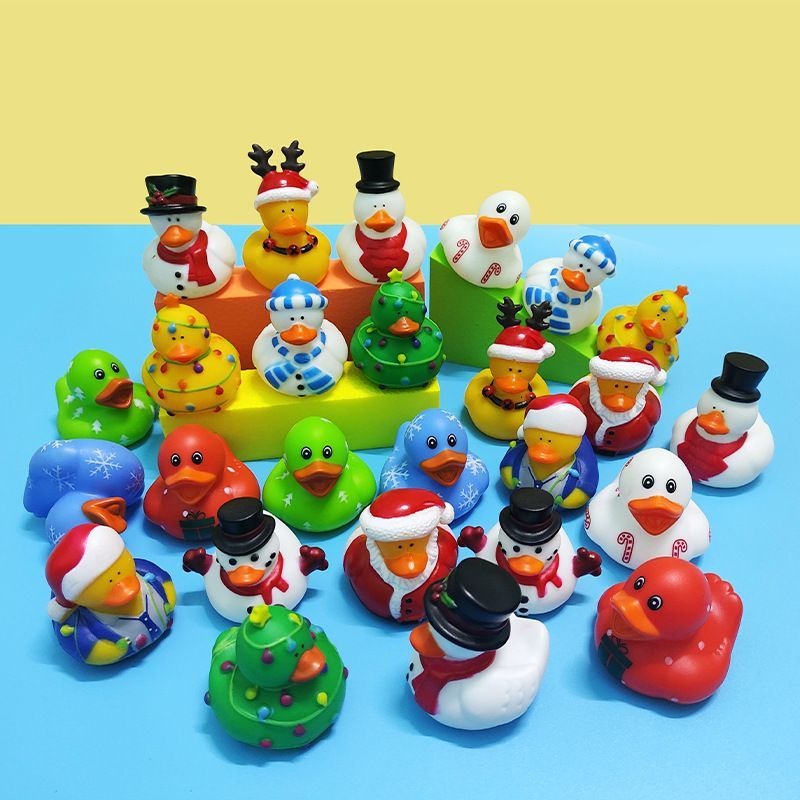 6cm Spooky Rubber Duck Bath Toy